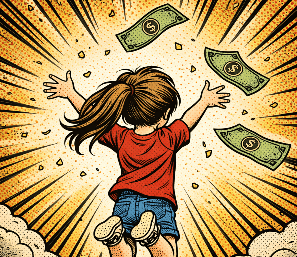 Illustration representing cost-efficient product delivery